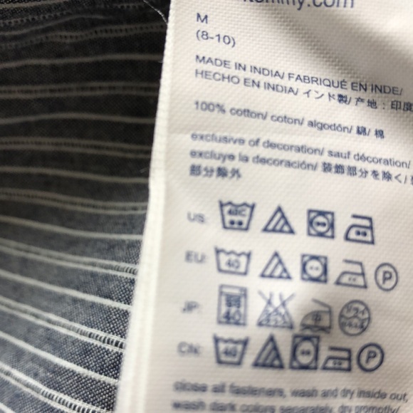 New without tag Tommy Hilfiger very cute shirt for boys 8-10 years - Picture 6 of 6